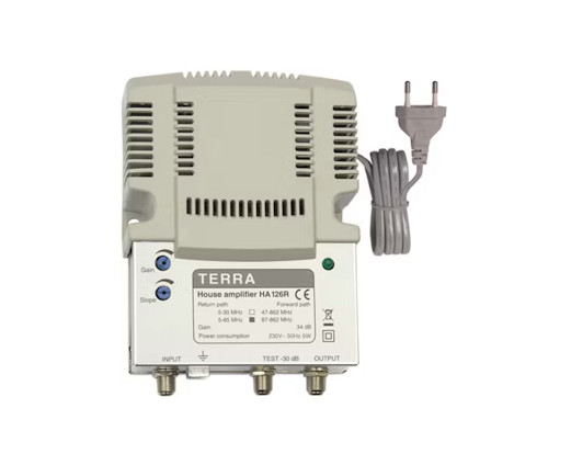 LAAJAKAISTAVAHVISTIN TERRA HA 126R65 34dB112dBuV 5-6MHz