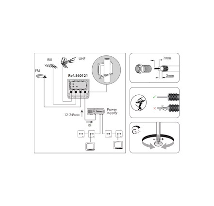 MASTOVAHVISTIN FM / VHFIII / UHF (LTE700) AGC - Image 3