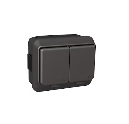 PISTORASIA EXXACT 2S/16A/IP44 PPJ 2X ANT